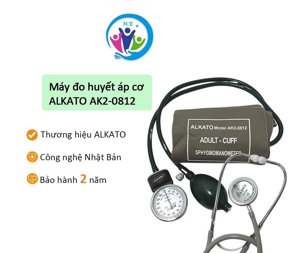 MÁY ĐO HUYẾT ÁP CƠ ALKATO AK2-0812