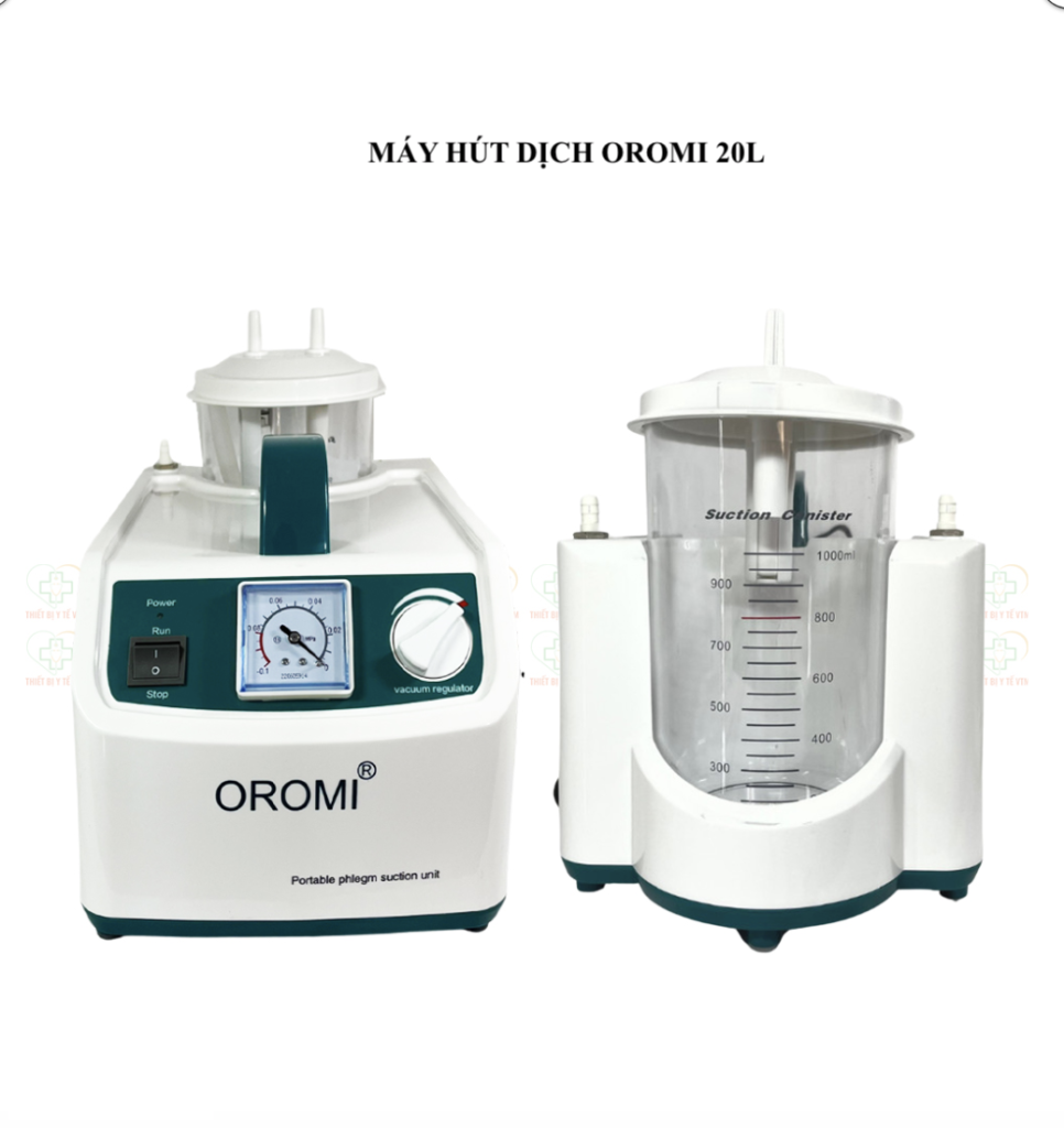 MÁY HÚT DỊCH OROMI 1 BÌNH SS-6A (20L)