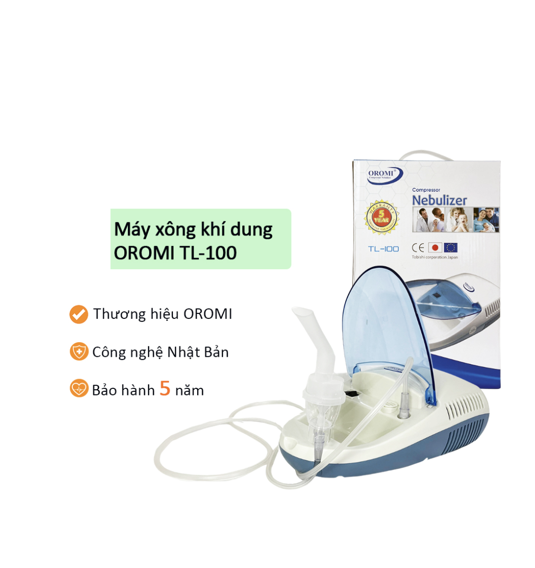 MÁY XÔNG KHÍ DUNG OROMI TL-100 CAO CẤP